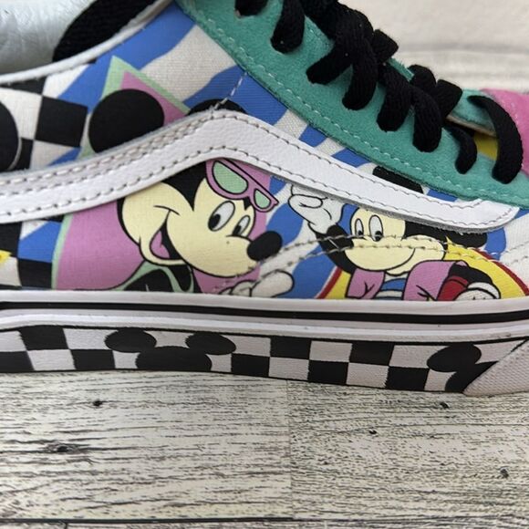 Disney x Vans Collab Old Skool 80’s Mickey/True Size 8.5 EUC - Picture 5 of 16